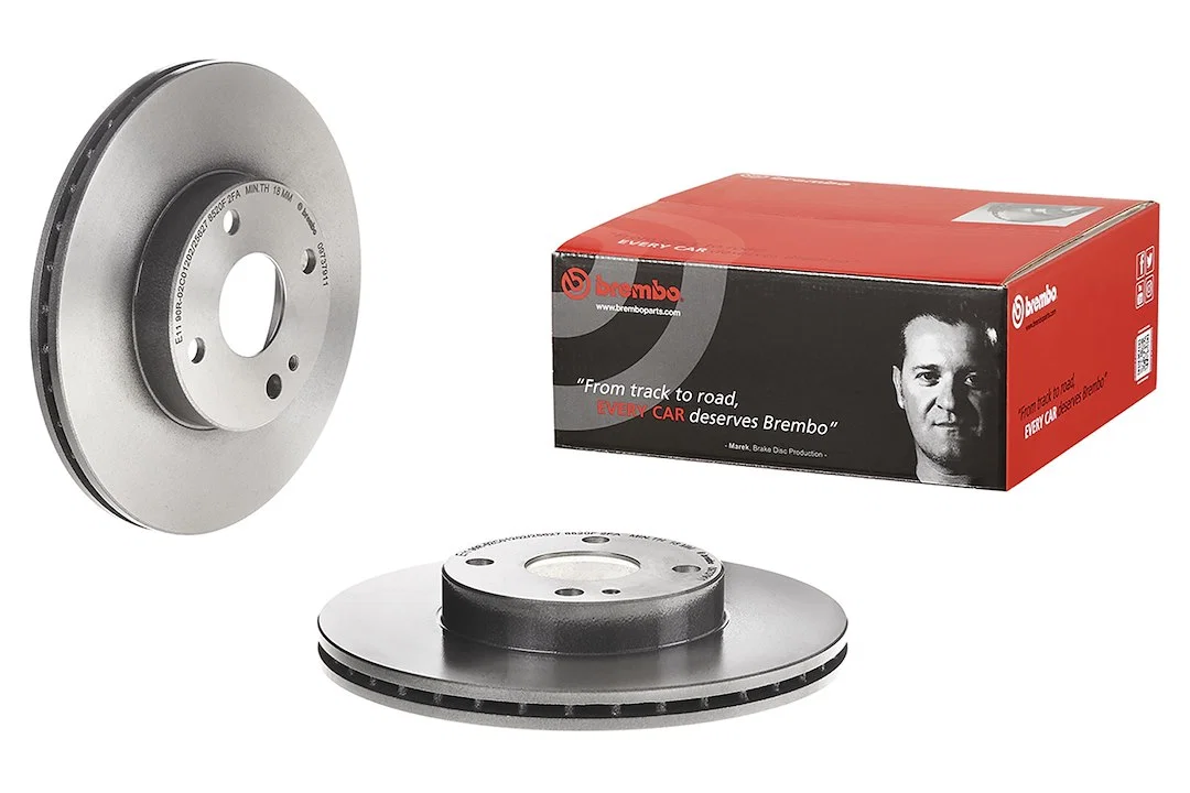 09737911C02 – BREMBO Brake Rotor, Vented One Piece Design Wheel Bolt Pattern 4 x 100 Millimeter 255 Millimeter Diamet...
